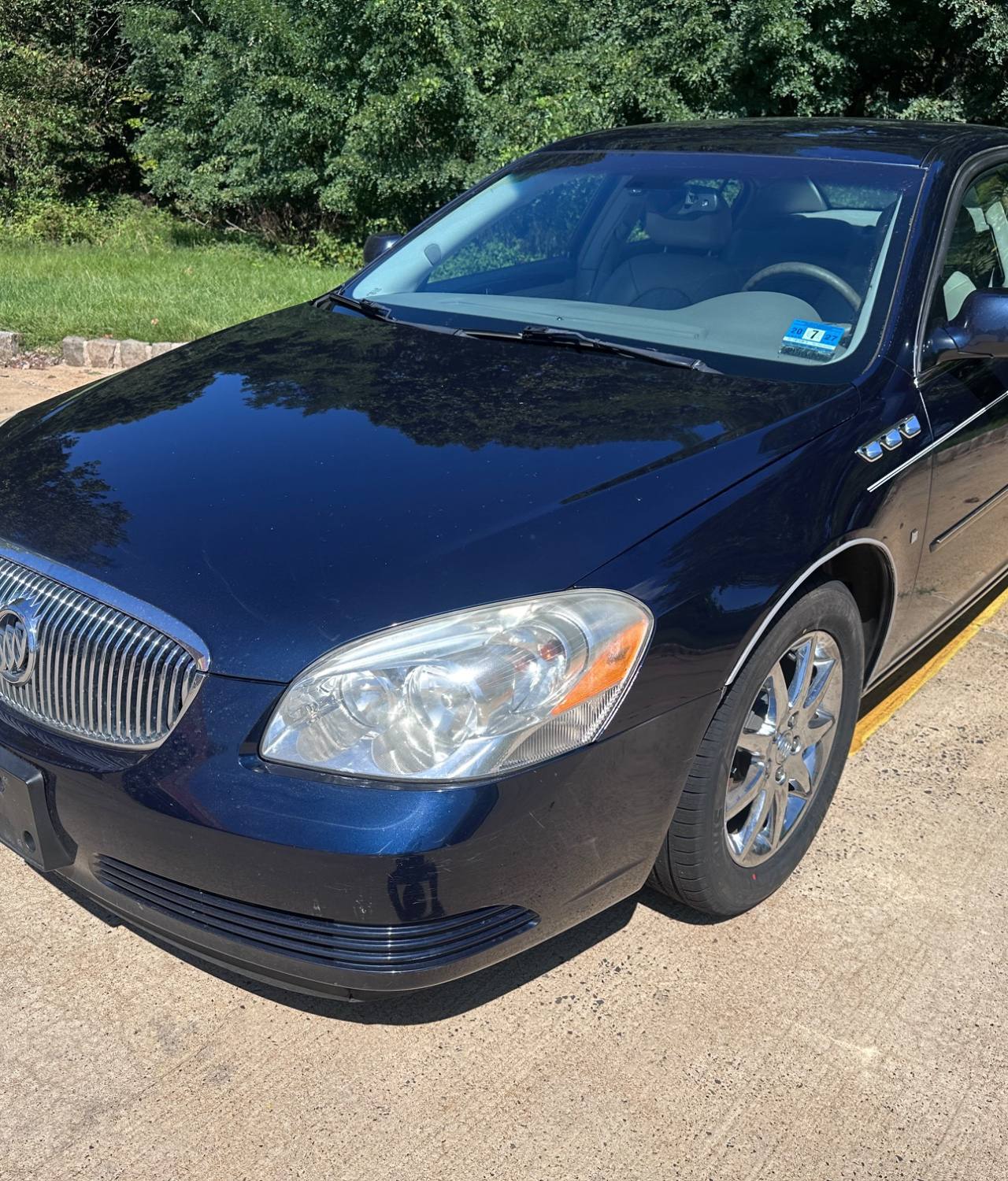Buick Lucerne CXL exterior before auto detailing