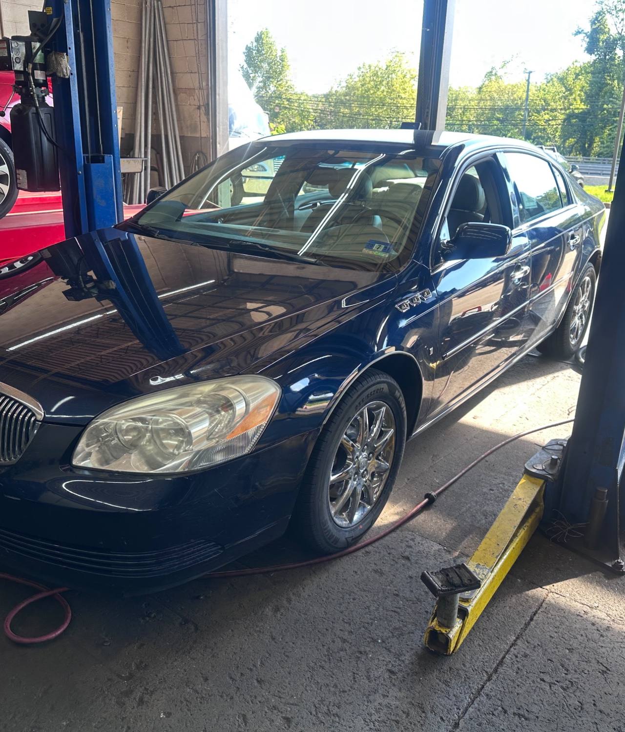 Buick Lucerne CXL exterior before auto detailing