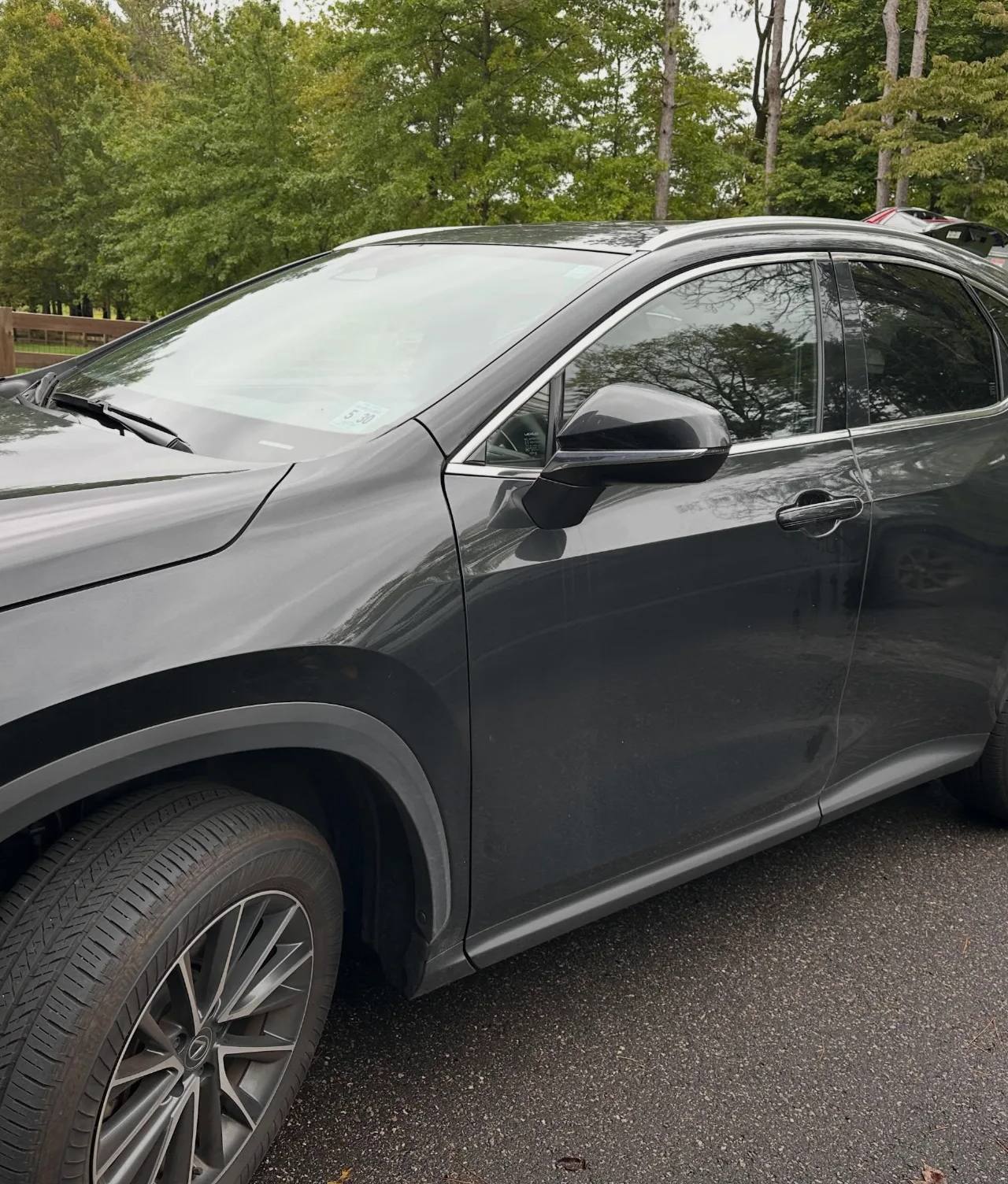 Lexus NX350 exterior detail before